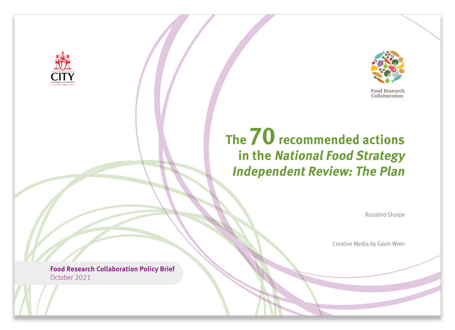 The 70 Recommended Actions In The National Food Strategy Independent Review The Plan Food